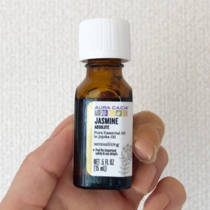 Aura Cacia：ピュアエッセンシャルオイル ジャスミンアブソリュート 15ml